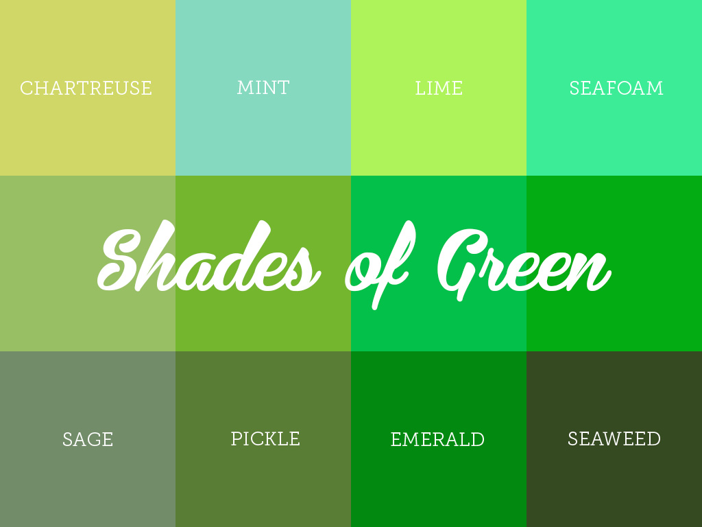 50 Shades of Green The Undertones Of Our Environment 21st Centuryist